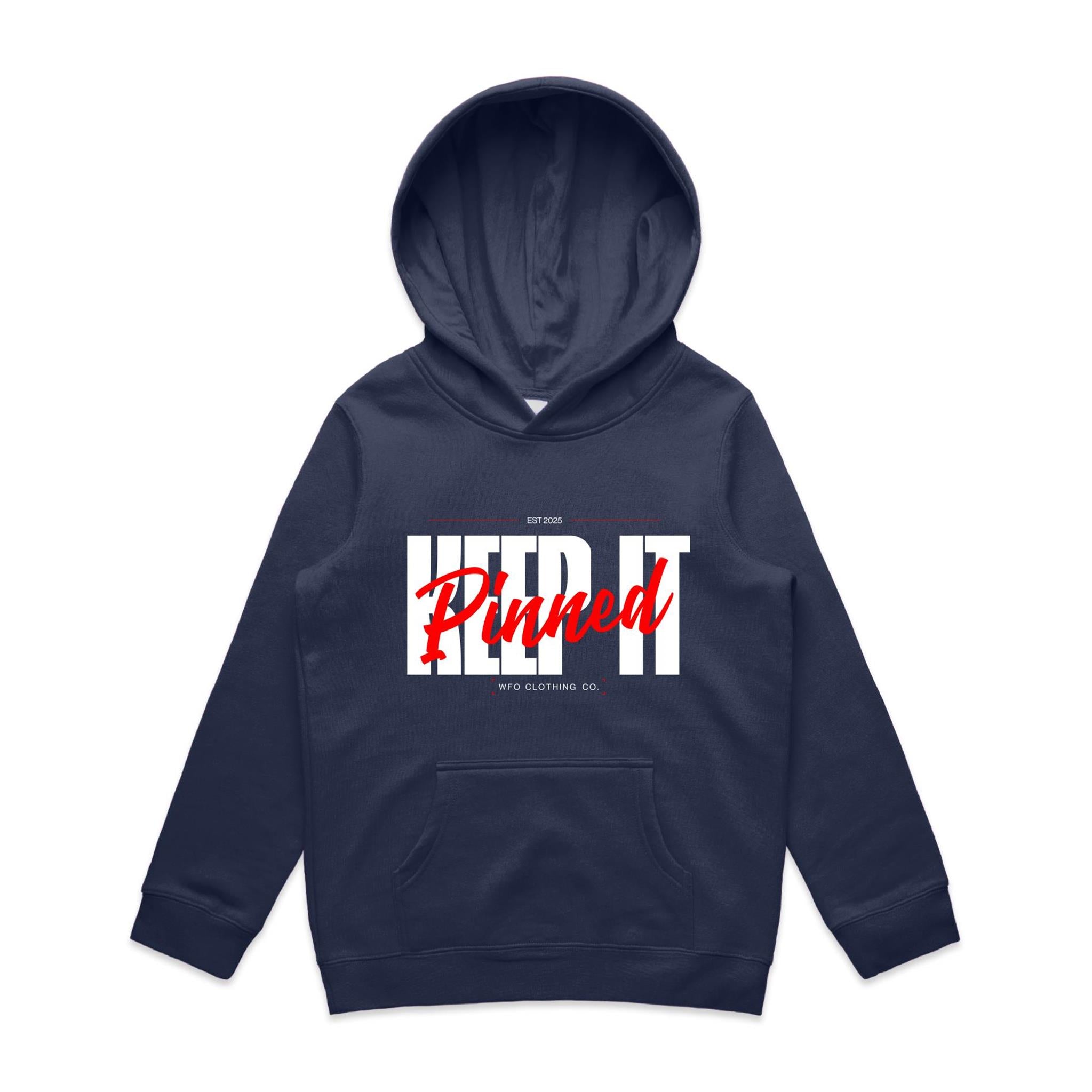 WFO Youth Keep It Pinned hoodie