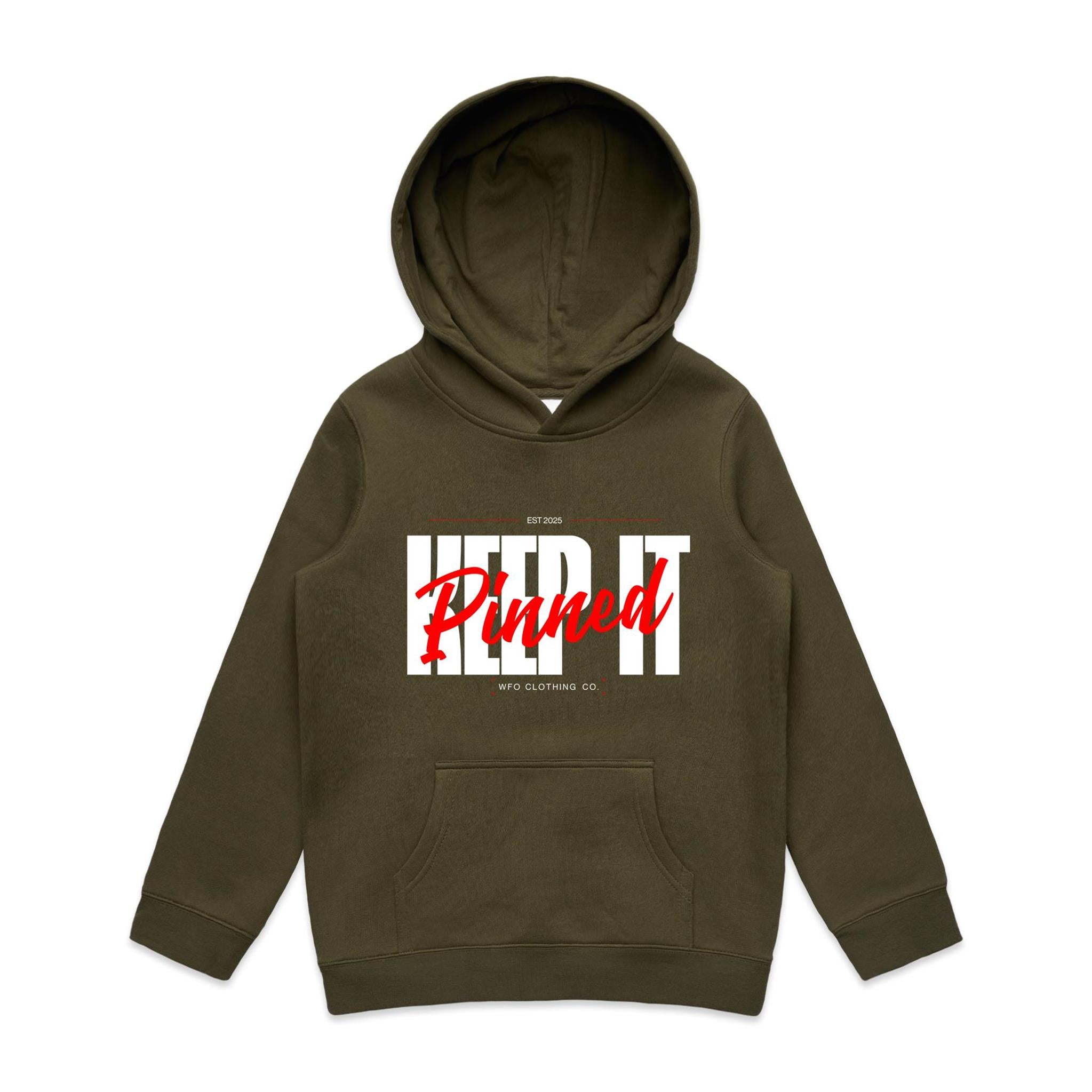 WFO Youth Keep It Pinned hoodie