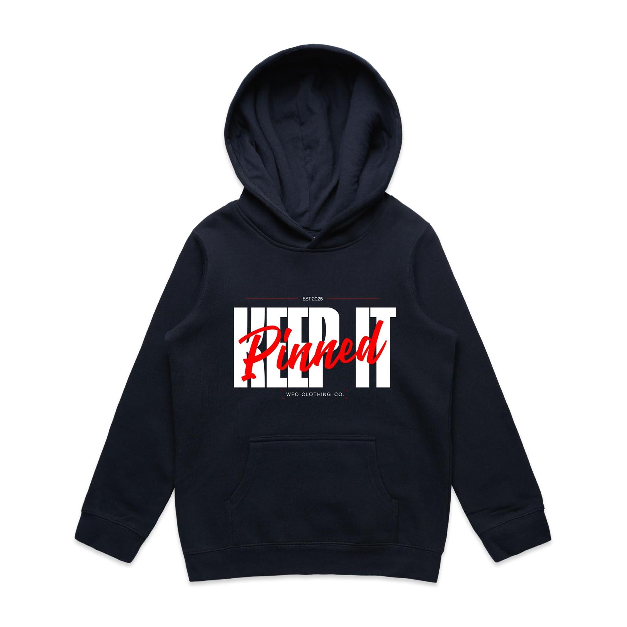 WFO Youth Keep It Pinned hoodie